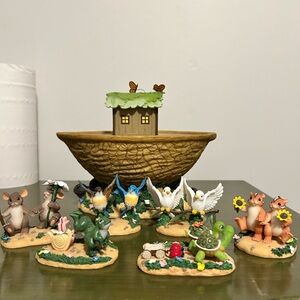 Charming Animal Figurine Set with Ark